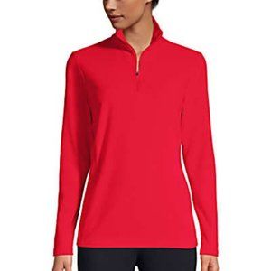 Quarter Zip Fleece Pullover Top